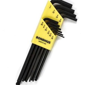 Set Llave Allen 1/16-1/4 Blx10