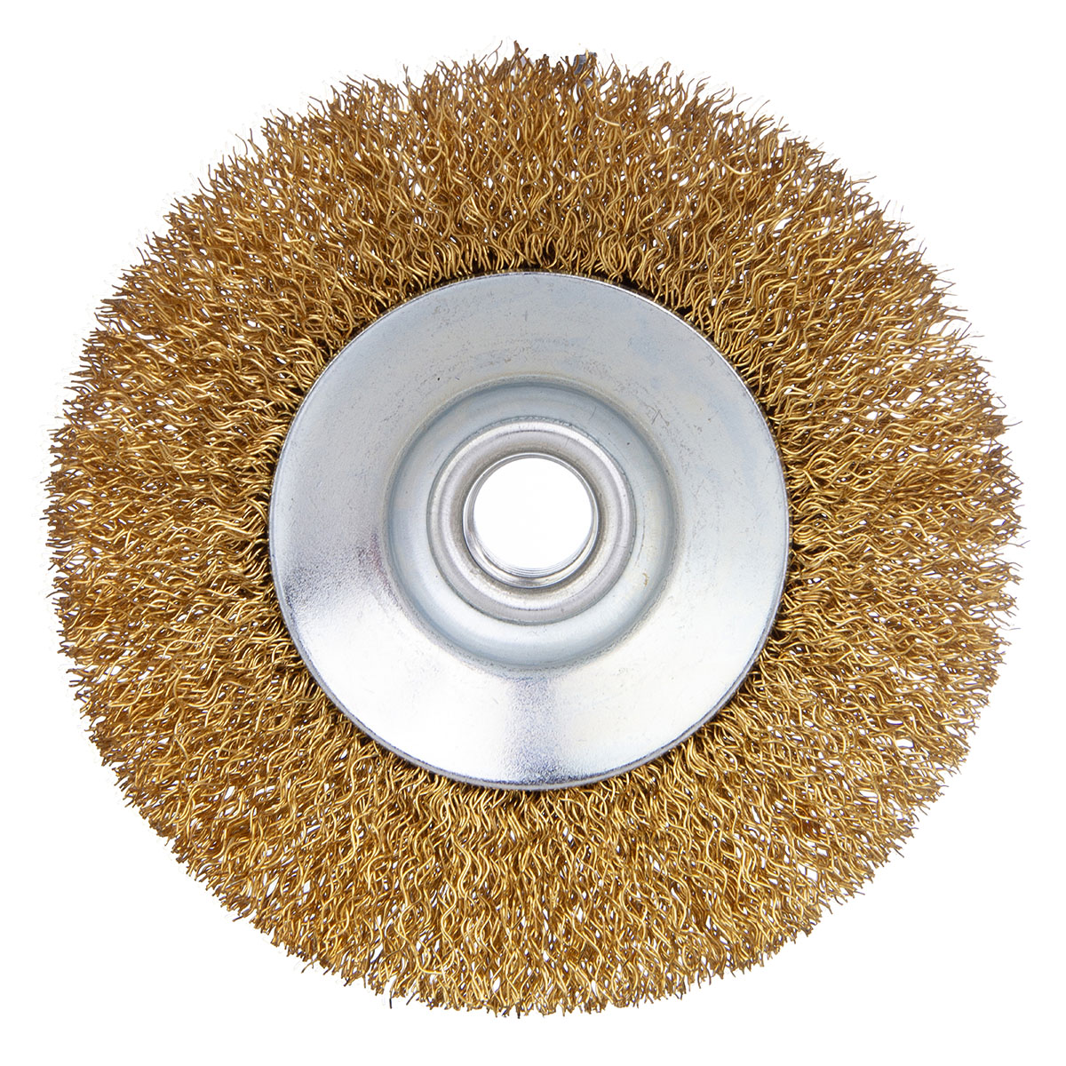 CEPILLO CONICO BRONCEADO C/TUERCA M14 100MM