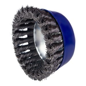 CEPILLO COPA RETORCIDO CON TUERCA 14