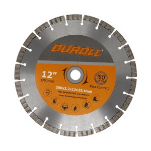 DISCO DIAMANTADO LASER ESPECIAL HORMIGON BUJE 25,4mm