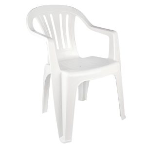 Silla Plástica Blanca