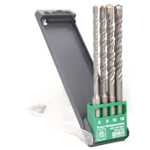 SET DE MECHA  HAMMER SDS PLUS X 4