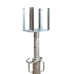 Horquilla para Puntal Metálico Telescópico (Soporte Vigas H20)