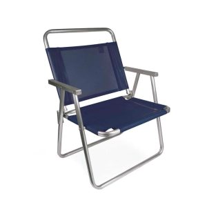 SILLA OVERSIZE ALUMINIO AZUL