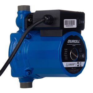 Bomba Presurizadora Duroll 100 Watts C/Conector Bronce Y Sensor De Flujo Incorporado - 2 Baños