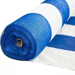 Media Sombra 80% Azul y Blanco 13Kg. 4 X 50 Mts