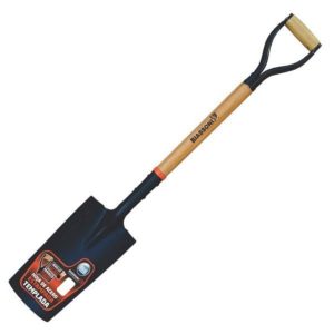 Alternative view of PALA ESTAMPADA POCERA CABO CORTO CON EMPUÑADURA BICOMP. RECTA