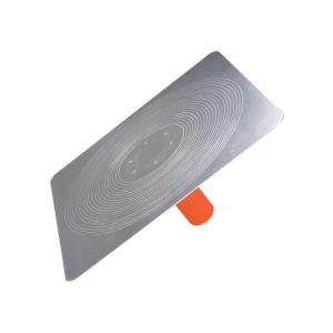 BANDEJA PARA MASILLA DE ALUMINIO - CON MANGO MONOCOMPONENTE - 300X300 MM