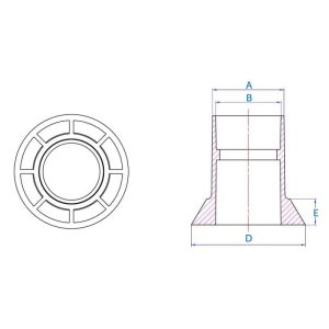 Alternative view of SEPARADORES C-1 CONO PARA TOPE 2000U
