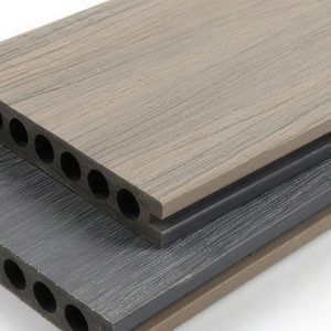 DECK WPC BICOLOR EXTERIOR OLD WOOD-LIGHT GREY 2900X148X22MM